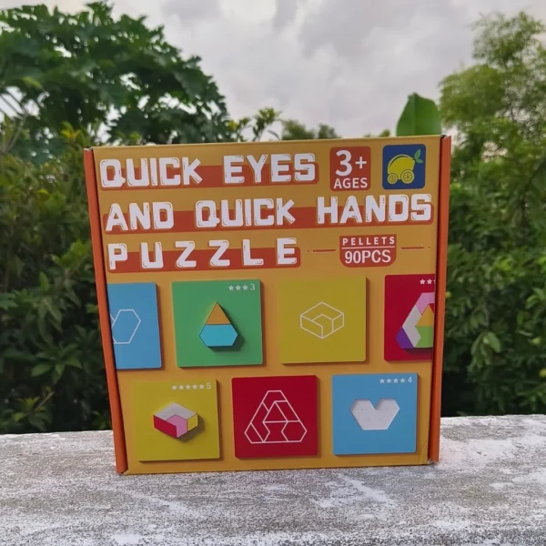 Quick hand and quick eye puzzle