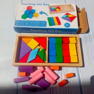 wooden shape block(teaching aid kit)