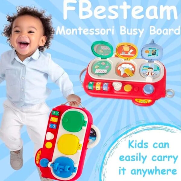 9 in 1 Busy board for toddler