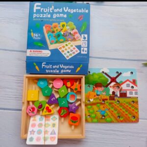 Fruit and Vegetable puzzle Game