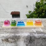 5 color shape sorter