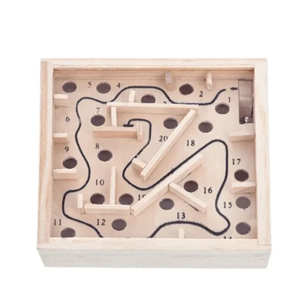 wooden Labyrinth Puzzle(maze puzzle)