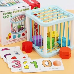 Wooden Color Sorting cage