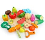 wooden Vegetable and fruit set