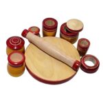 wooden kitchen set