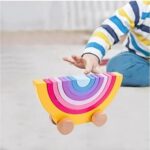 movable rainbow stacker