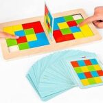 wooden rubik cube battle game