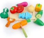 wooden Vegetable and fruit set