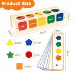 wooden sorting box/ color sorting box