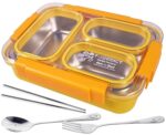 three grid leak proof tiffin box(800ml)