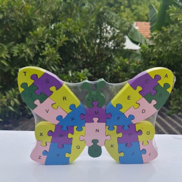 3d puzzle Number with Alphabet