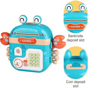 crab finger print money bank for kids