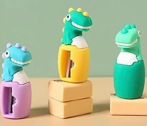 Dino Sharpener and Eraser