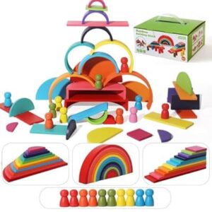 Rainbow Building Blocks