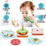 Wooden Sandwich Sorting Stacking Toys