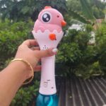 cute chick Rotatable eye with musical Bubble