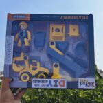 DIY Yellow construction Assemble and Disassemble Toy