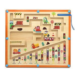 magnetic bead maze