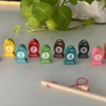 Magnetic Number Fishing (10 Wooden fish with 1 rod)