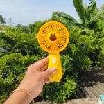 Giraffe Hand Fan