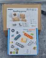 Wooden Blocks Spelling Game Early Learning Toys