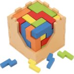 Wooden Brain Teaser Game/Buliding Block