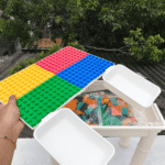 3 in 1 Multi-Function Activity Lego Table with Chair