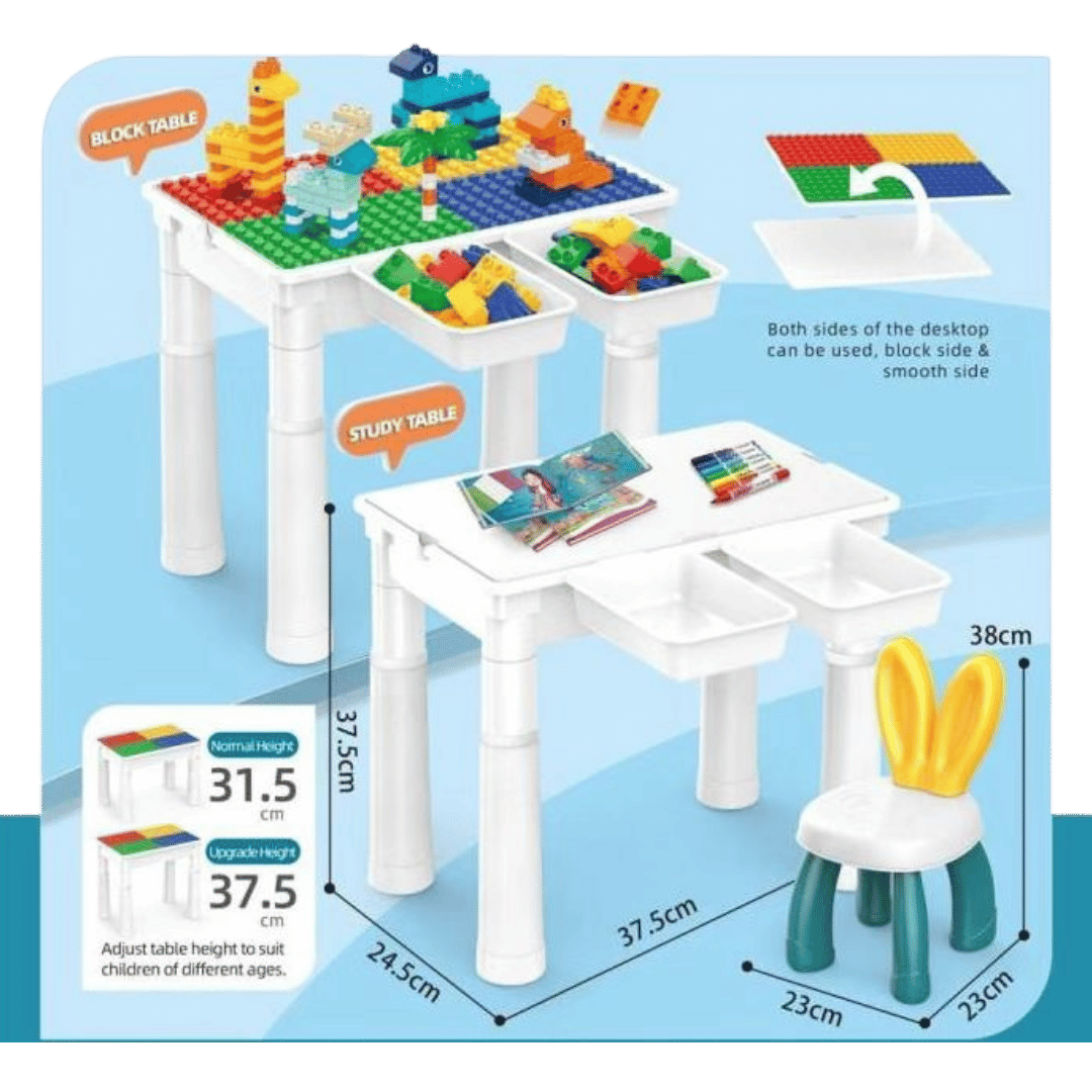 Multi-Function Activity Lego Table