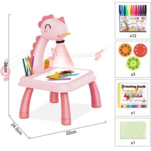 Children Projector Arts Drawing Table Toys Painting Board