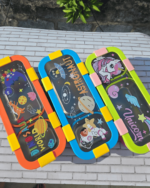 2 Grid Leakproof Cartoon lunch box with spoon (600ml)