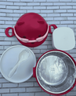 Cute Animal Theme Single Grid Steel Lunch/Snack Box - Image 3