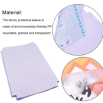 Transparent Paper Sticker Book Cover Film