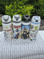 Cartoon 1 Liter Bottle - Image 2