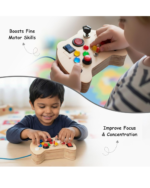 Montessori Sensory Activity for Toddler/LED Busy Board - Image 4