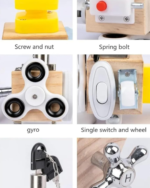 7 in 1 Montessori Busy Cube - Image 6