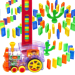 40pc of Dominos Stacking Train