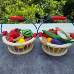 Wooden Fruit and Vegetable Basket