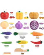 Wooden Fruit and Vegetable Basket - Image 2