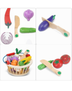 Wooden Fruit and Vegetable Basket - Image 3