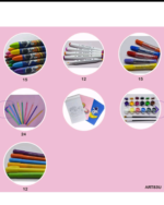 Art Coloring Set (83pc) - Image 3